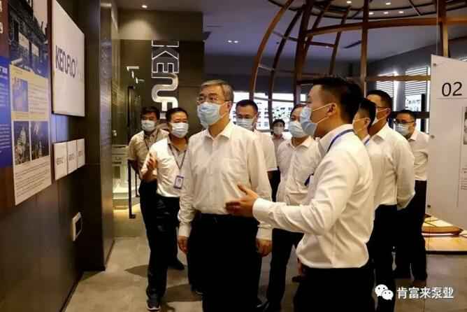 佛山市委书记鲁毅到济南英锐轴承制造有限公司调研